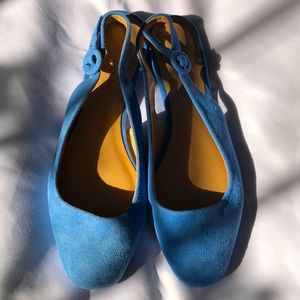 Banana Republic women Suede Slingback Flat